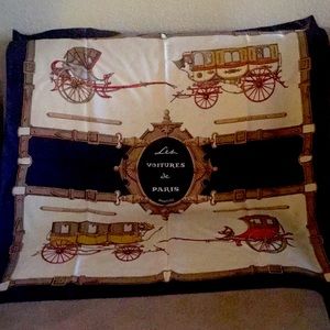 Mantero Les Voitures de Paris Silk Scarf